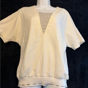 Vintage Apostrophe Dolman Top